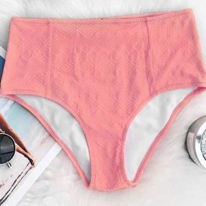 Cupshe High Waist Swim Bottoms NWT